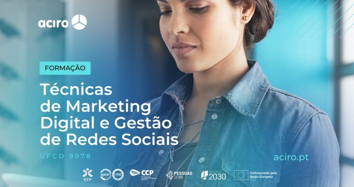 Formação em Técnicas de Marketing Digital e Gestão de Redes Sociais (UFCD 9978)