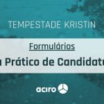 Tempestade Kistin - Formulários de Apoio - Guia de preenchimento